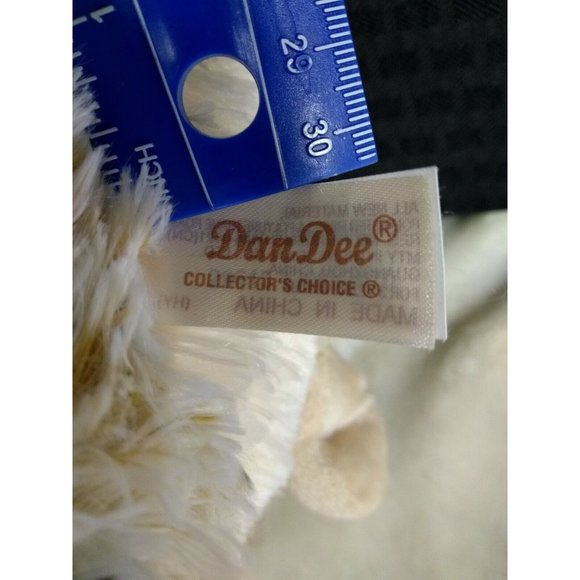 Spotted brown white 12" Rabbit stuffed plush by Dan Dee Collection - Picture 12 of 12